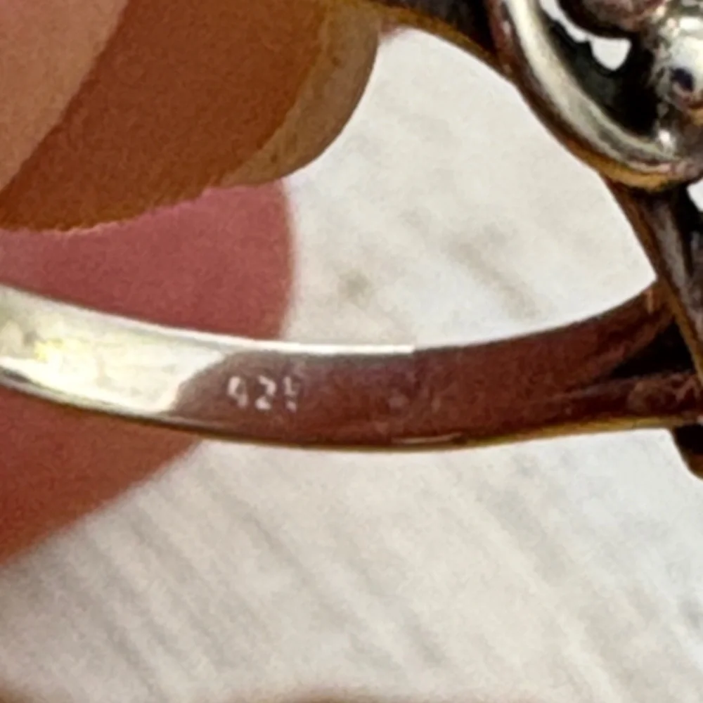 Genuine Natural Blue Topaz Round Solitaire Ring Sterling Silver Size 7